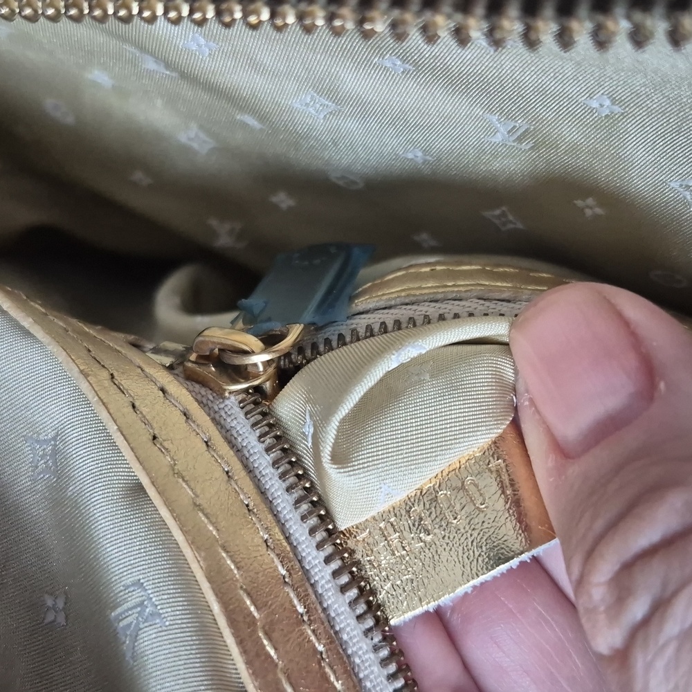 LOUIS VUITTON Suhari Lockit PM In Gold Large - Picture 6 of 17